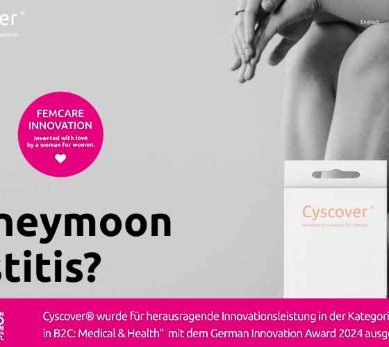 Cyscover®- Invented by a woman for women
